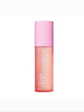 Kosas Plump + Juicy Cleansing Oil - Pink/Coral Bottle